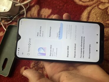 оперативная память ddr3 ноутбук: Redmi, Redmi 8, Б/у, 64 ГБ, цвет - Синий, 2 SIM