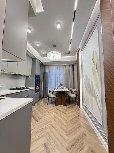 Продажа квартир: 3 комнаты, 96 м², Асанбай мкр Элитка, 10 этаж, Дизайнерский ремонт — 2