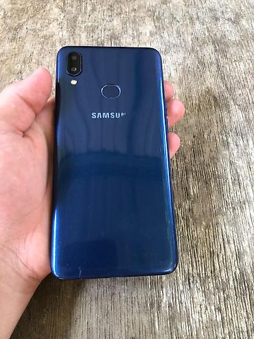 Mobil telefonlar: Samsung Galaxy A10s, 32 GB, rəng - Mavi, Barmaq izi — 1