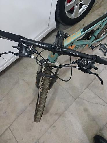 Dağ velosipedləri: SAFT M300 dağ velosipedi - Çərçivə: yüngül alaşımlı, 27.5” təkər — 4