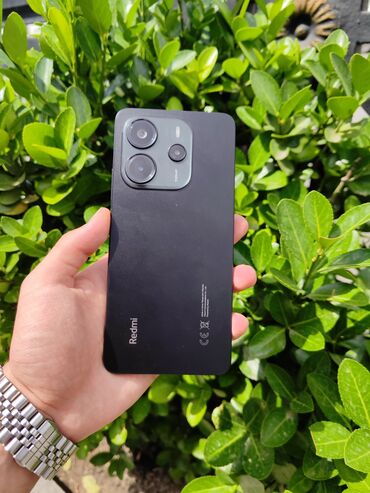 xiaomi mi5: Xiaomi Redmi Note 14, 256 GB, rəng - Qara, 
 Barmaq izi, Face ID