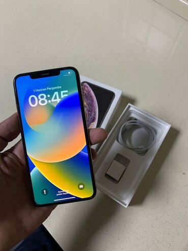 iphone xs max qiymeti islenmis: IPhone Xs Max | 64 GB Qızılı | Face ID