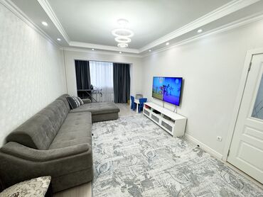 квартира в асанбай: 4 комнаты, 90 м², 105 серия, 2 этаж, Евроремонт