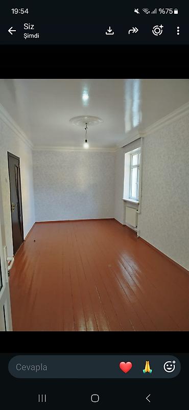 1 otaqli ev kirayə: 1 otaqlı mənzil –2 ye duzelme mətbəx və sanitar qovşağı tam təmirli — 4