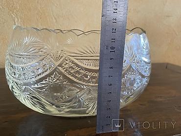 bayraq lent: Kristal salat qabı - Material: Yüksək şəffaflığa malik yüksək — 2