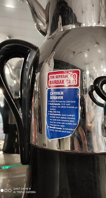 korkmaz samovar: Yeni Elektrik Samovar, 4 l, Ünvandan götürmə, Pulsuz çatdırılma, Ödənişli çatdırılma — 5