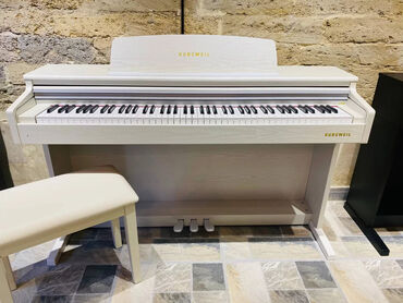 Musiqi alətləri: Koreya istehsali olan dünya şöhrətli Kurzweil pianoları. Sevimli