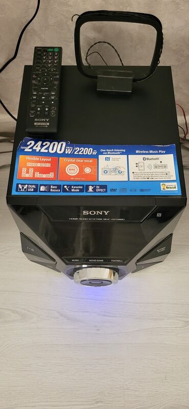 Musiqi mərkəzləri: (Boş bekar adamlar narahat etməsinlər!) Sony GZX-88d madelini — 25