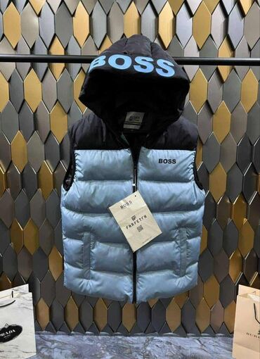 Prsluci: Muški prsluci sa kapuljačom – različiti modeli - Tip: zimski, punjen — 8