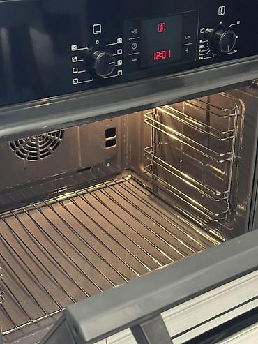 duxofqa: Bosch elektrik sobası əla vəziyyətdə - Rəng: qara, şüşə ön panel və — 2