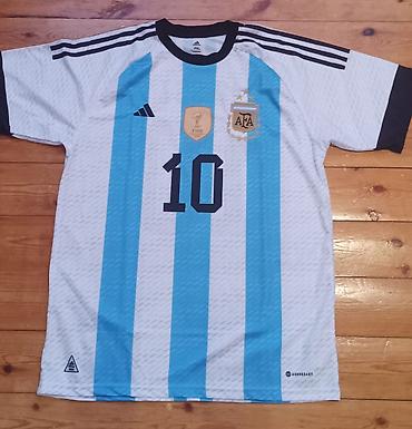 Kişi geyimləri: Futbolka, Adidas, XL, rəng - Ağ — 1