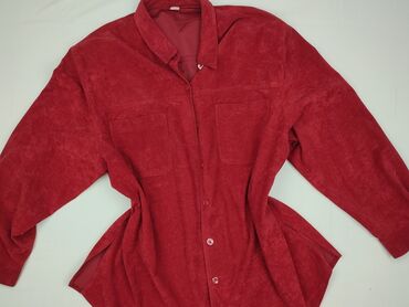 bluzki z długim rękawem oversize: Koszula damska, rozmiar 2XL