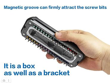 Охотничьи ножи: Профессиональная отвертка с подшипником и набором бит из — 7