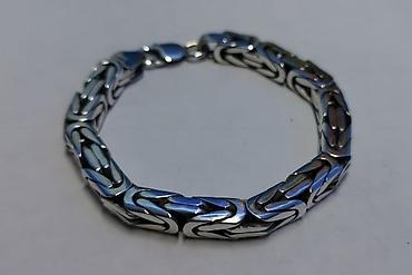 Серебряные цепочки: Классический Бисмарк 150 гр 60 см Ювелирные — 22