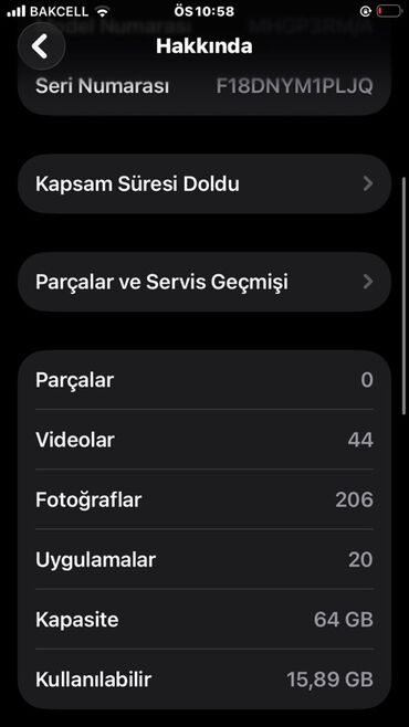 Apple iPhone: IPhone SE 2020, Qara, Barmaq izi — 10