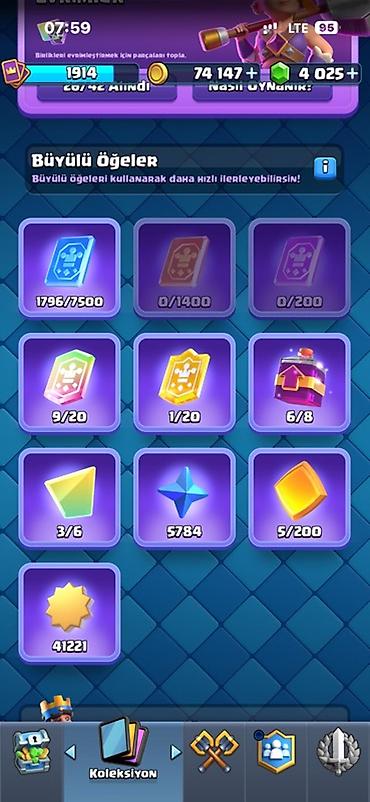 clash royale hesabı: Clash Royale hesabı – “Mirvalex” - Kral səviyyəsi: 16 (Maksimum) - — 3