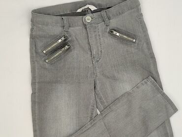 sukienka myszka minnie: Spodnie jeansowe, H&M, 10 lat, 134/140, stan - Bardzo dobry