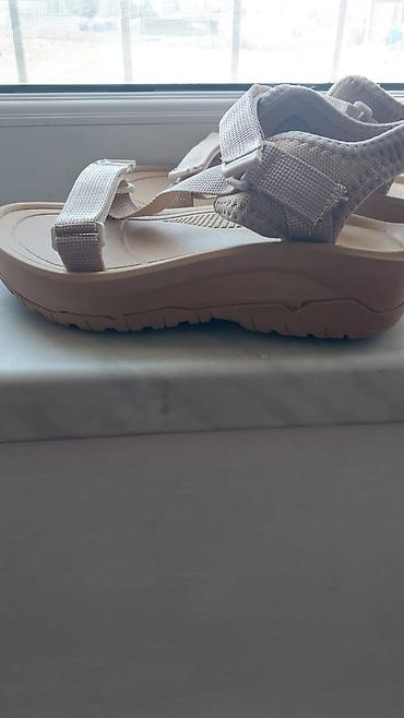 Alt paltarı: Yeni və işlənməmiş qadın sandal model ayaqqabı. 37 razmer, rəngi — 3