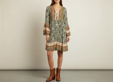 fajne sukienki boho: Women`s dress, size S