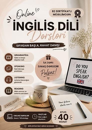 bağca muəllimi: Müəllim tələb olunur, Xarici dillər, 1-2 illik təcrübə — 1