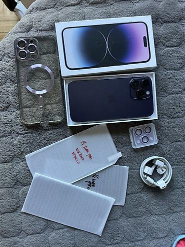 cena iphone 12 pro max: Apple iPhone 14 Pro Max – tamno ljubičasta boja (Deep Purple), 256 gb — 1