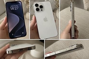 13 iphone: IPhone 13 Pro, Б/у, 128 ГБ, Белый, Наушники, Кабель — 1