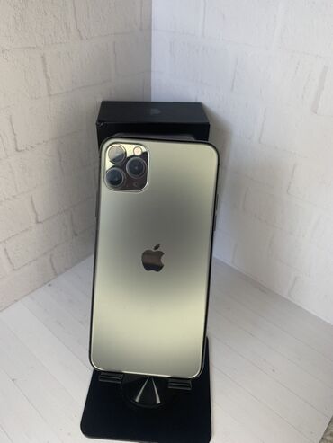 айфоны на запчасти: IPhone 11 Pro Max, Б/у, 64 ГБ, Matte Midnight Green, Кабель, Коробка, 71 %