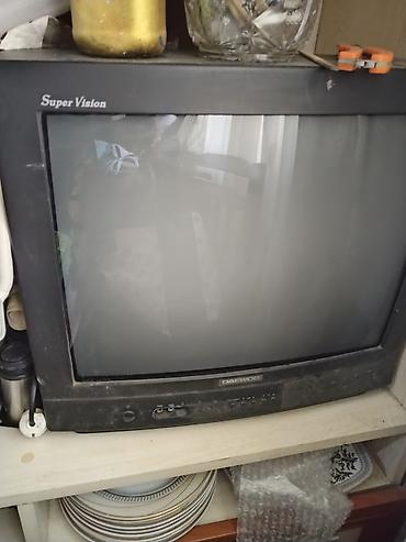 daewoo televizor: Daewoo “Super Vision” kineskop televizoru - Ekran: təxminən 20–21 — 1