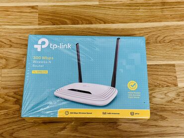 tp link router qiymeti: Router TP-Link TL-WR841N Çox az işlənib deməy olar ki təzədir