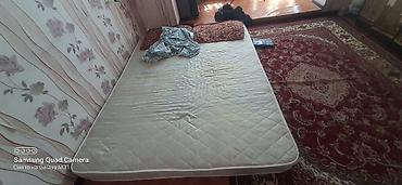 Матрас пружинный двухспальный - Тип: пружинный (боннель/зависимые at lalafo.kg Матрас пружинный двухспальный - Тип: пружинный (боннель/зависимые