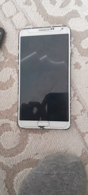 купить телефон samsung galaxy: Samsung Galaxy Note 3, Б/у, 32 ГБ, цвет - Белый, 1 SIM