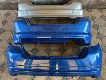 Задний Бампер Honda 2005 г., Б/у, цвет - Синий, Оригинал