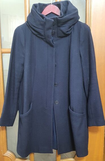 Sviterlər: Palto, Zara, S (EU 36), rəng - Qara
