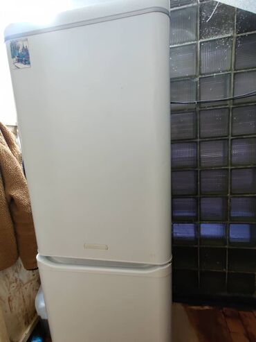 продать бу холодильник: Холодильник Hotpoint Ariston, Б/у, Side-By-Side (двухдверный), De frost (капельный), 58 * 166 * 50