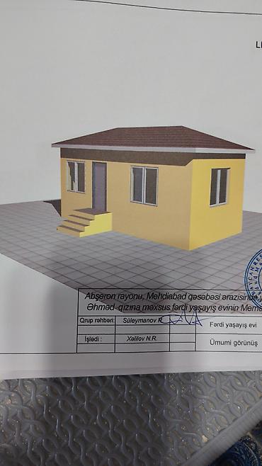 4 otaqlı ev certyojları: 6 sotda tikilmis və eyni zamanda damı vurulmamişs 3 iki otaqlı 1 bir — 4