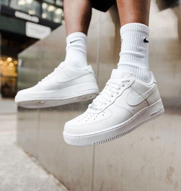 Women's Sneakers and athletic shoes: Nike, Ölçü: 39, rəng - Ağ, Yeni — 5