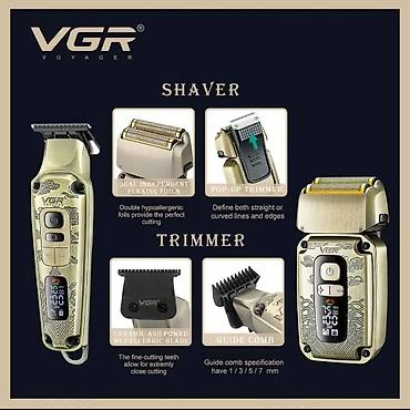 Trimmerlər və saç qırxan maşınlar: Saç qırxan maşın, Vgr, Yeni, Pulsuz çatdırılma, Ödənişli çatdırılma, Rayonlara çatdırılma — 2