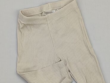 legginsy z przezroczystymi wstawkami: Legginsy, H&M, 6-9 m, stan - Bardzo dobry
