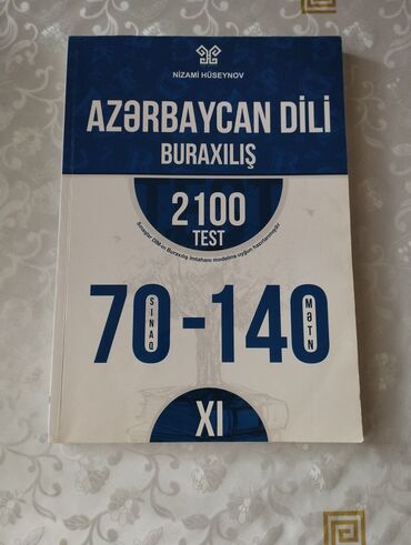 6 cı sinif ingilis dili müəllim üçün metodik vəsait: Az dili hədəf 11 ci sinif 2100 test kitabı 12 manat