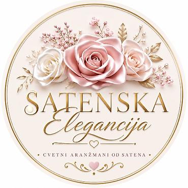 Ostali kućni dekor: Ručne dekorativne ruže od satena – aranžmani za posebne prilike - — 16
