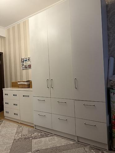 Шифоньер, шкаф для одежды, Б/у, Прямой, ЛДСП
