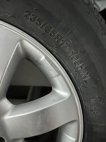 ххх 17: Оригинальное колесо Honda в сборе: литой диск + шина. - Диск — 3