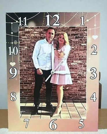 dušeci za ležaljke: Personalizovani zidni sat sa vašom fotografijom Izrada sata sa — 4