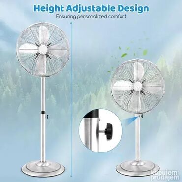 Stubni ventilatori: *** AKCIJA *** 1277 Stubni ventilator 16" 45W Prečnik ventilatora 40cm — 5