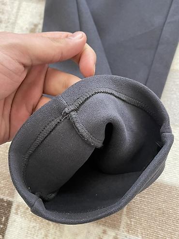 Kişi geyimləri: Adidas kişi idman şalvarı - Rəng: tünd boz (yanlarda qara panellər) — 2