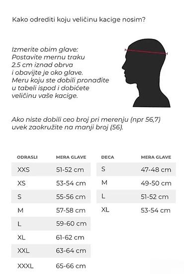 mona kragujevac: Kaciga otvorenog lica bele boje sa grafikom srpske zastave i grba — 6