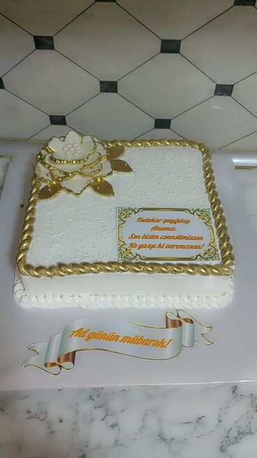 Tortlar: Məclislər üçün fərdi dizayn tortlar - İkiqat və təkqat variantlar — 4