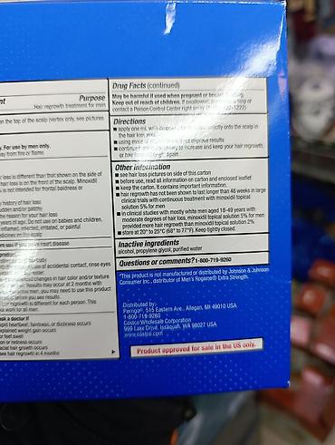 minox: Kirkland Signature Minoxidil 5% Topical Solution, Extra Strength for — 9