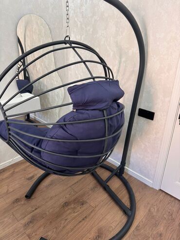 Qamaklar: Asma yellencək kreslo Yenidir, istifadə olunmayıb.Ölçüləri evimə uyğun — 8