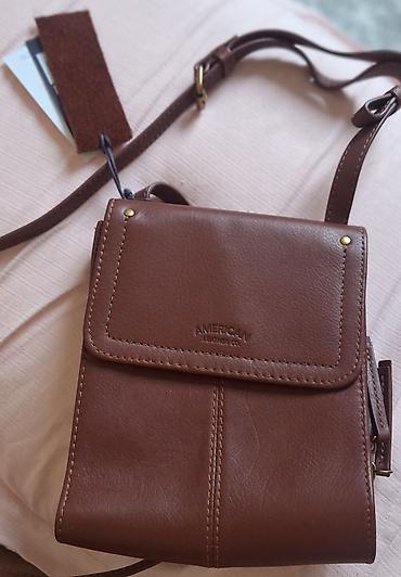 jacques lemans: Кожаная сумка-кроссбоди American Leather Co. - Материал: натуральная — 1